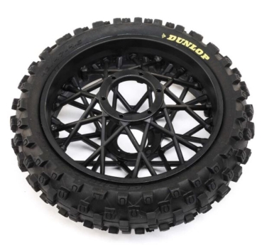 LOS46005 Promoto MX53 Hinterrad mit schwarzer Felge 